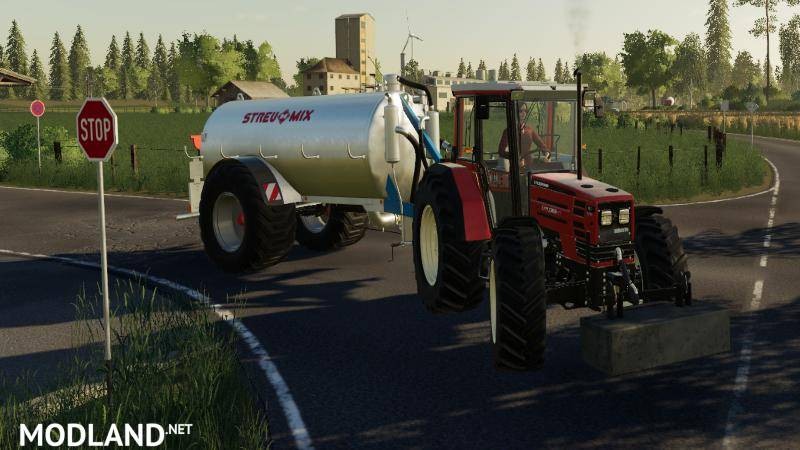 Slurry tanker set 9000 liters